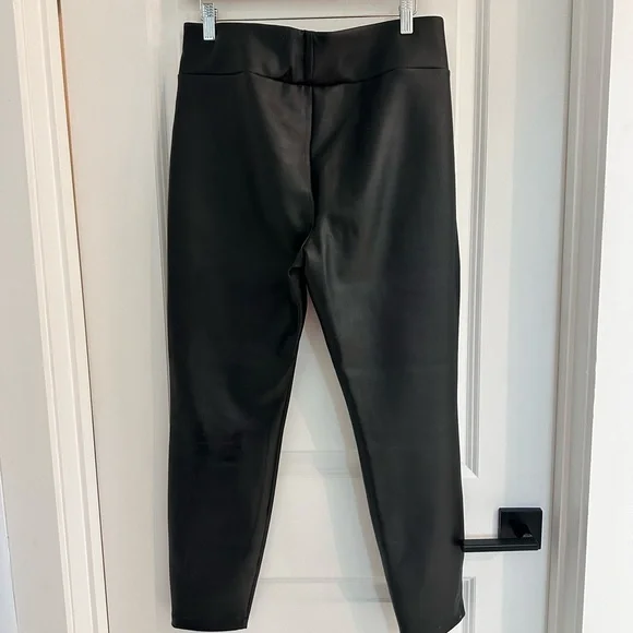 CAbi Black Faux Leather Tomboy leggings - Picture 2 of 4